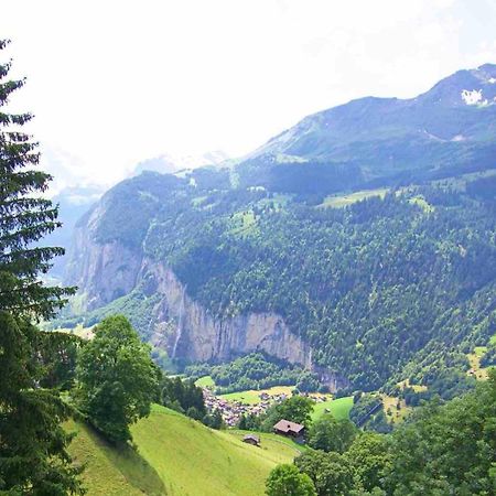 Holiday Flat #1, Chalet Aberot, Wengen, Switzerland ภายนอก รูปภาพ