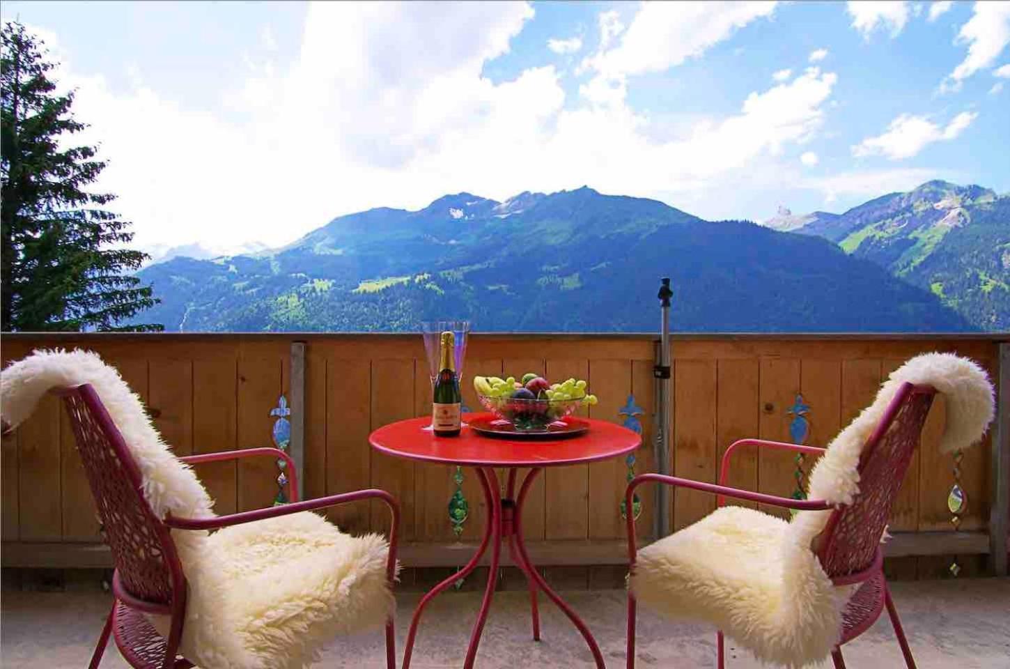 Holiday Flat #1, Chalet Aberot, Wengen, Switzerland ภายนอก รูปภาพ