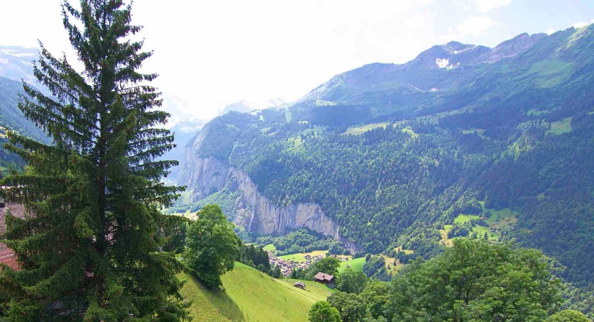 Holiday Flat #1, Chalet Aberot, Wengen, Switzerland ภายนอก รูปภาพ