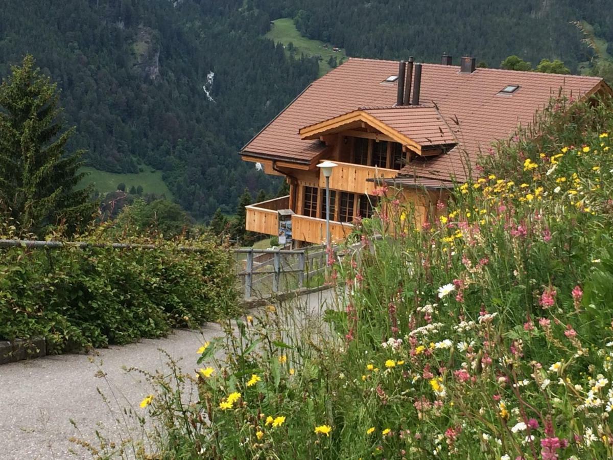 Holiday Flat #1, Chalet Aberot, Wengen, Switzerland ภายนอก รูปภาพ