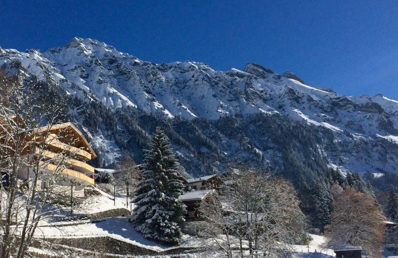 Holiday Flat #1, Chalet Aberot, Wengen, Switzerland ภายนอก รูปภาพ